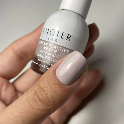 Green reactive, vegan lak za nokte "Didier Lab", natural girl, 10ml