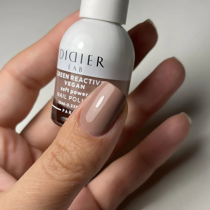 Green reactive, vegan lak za nokte "Didier Lab", soft power, 10ml