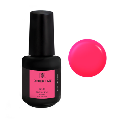 Gradivni Gel BBIO "Didier Lab", Hot Pink, 15ml