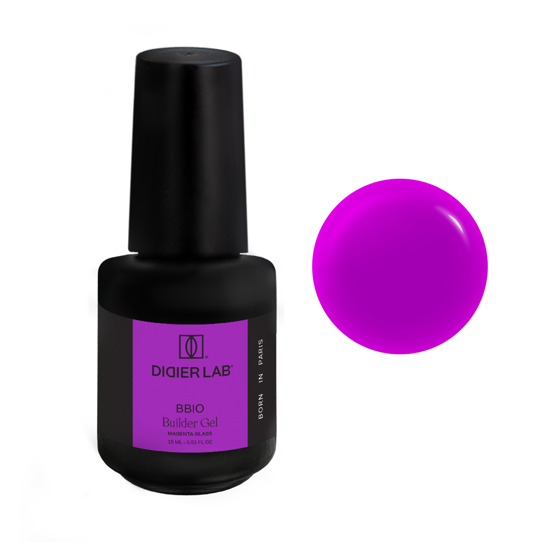 Gradivni Gel BBIO "Didier Lab", Magenta Glass, 15ml