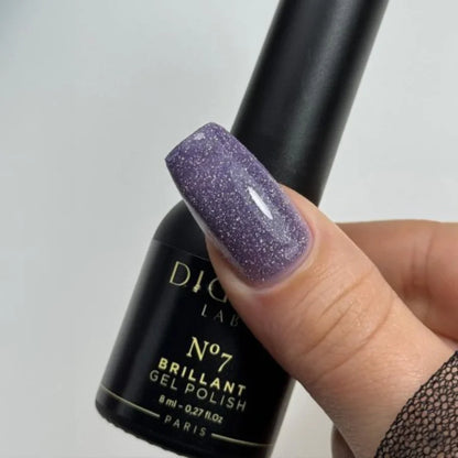 Gel lak "Didier Lab", Brillant, No7, 8ml