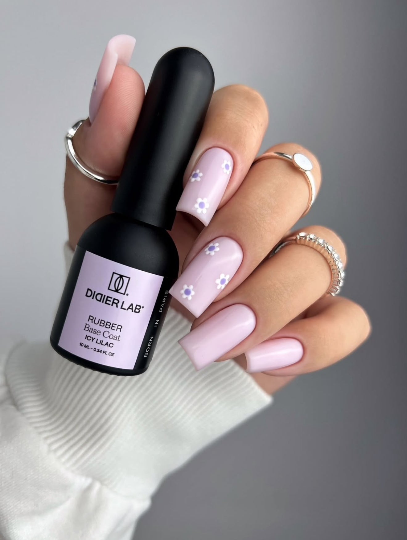 Gumena baza "Didier Lab", ICY LILAC, 10ML