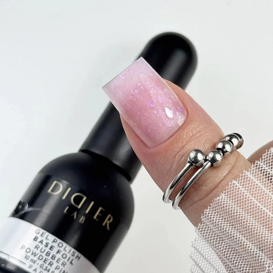 Gumena baza sa folijom, Powder Pink, 10ml
