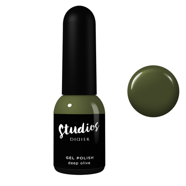 Hibridni gel lak Studios Didier - Deep Olive, 8ml