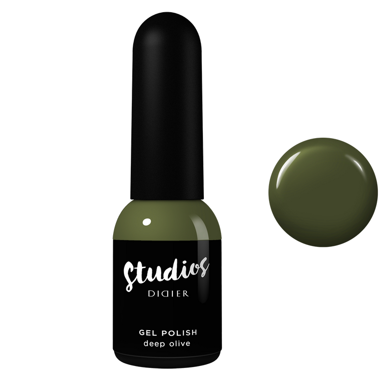 Hibridni gel lak Studios Didier - Deep Olive, 8ml