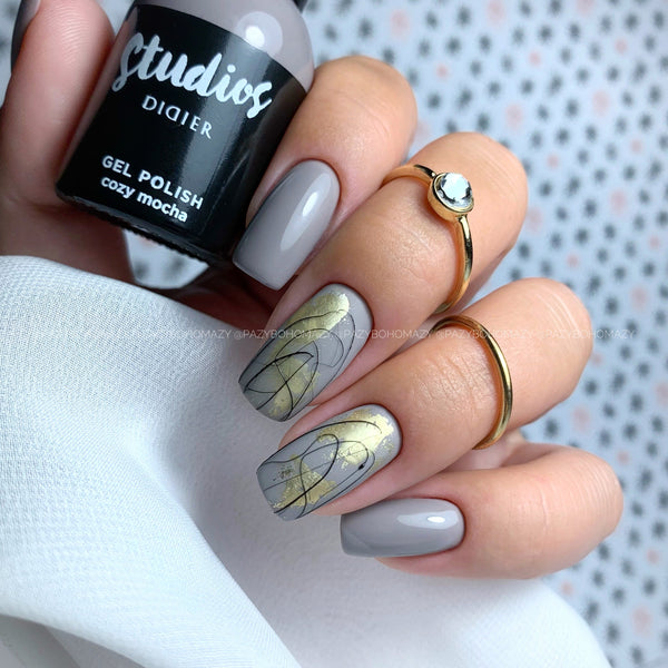 Trajni lak za nokte Studios Didier - cozy mocha, 8ml