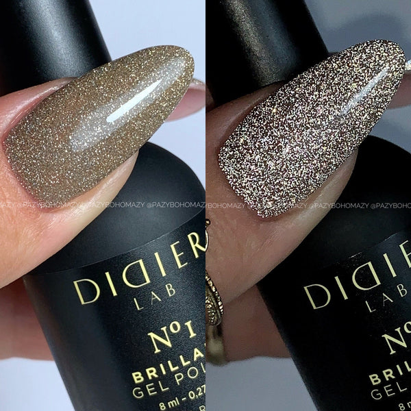 Gel lak za nokte "Didier Lab", Brillant, No1, 8ml