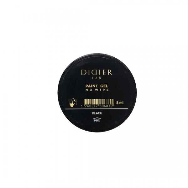 No wipe paint gel "Didier lab", crni, 8ml