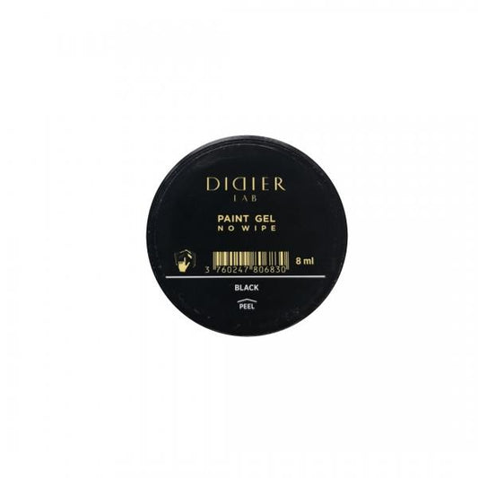 No wipe paint gel "Didier lab", crni, 8ml
