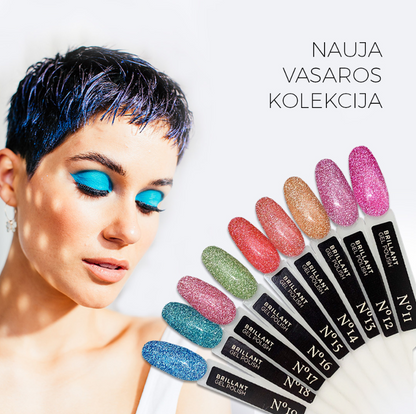 "Didier Lab" gel lak "Brillant", No18