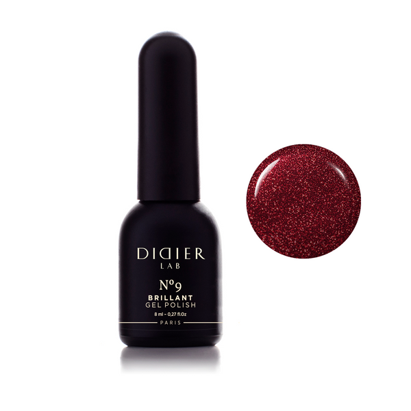 Gel lak "Didier Lab", Brillant, No9, 8ml