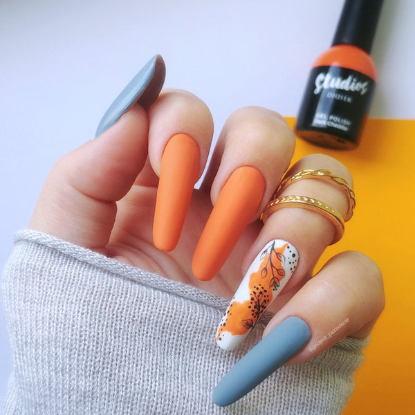 Trajni lak za nokte Studios Didier - Dark Cheddar, 8ml