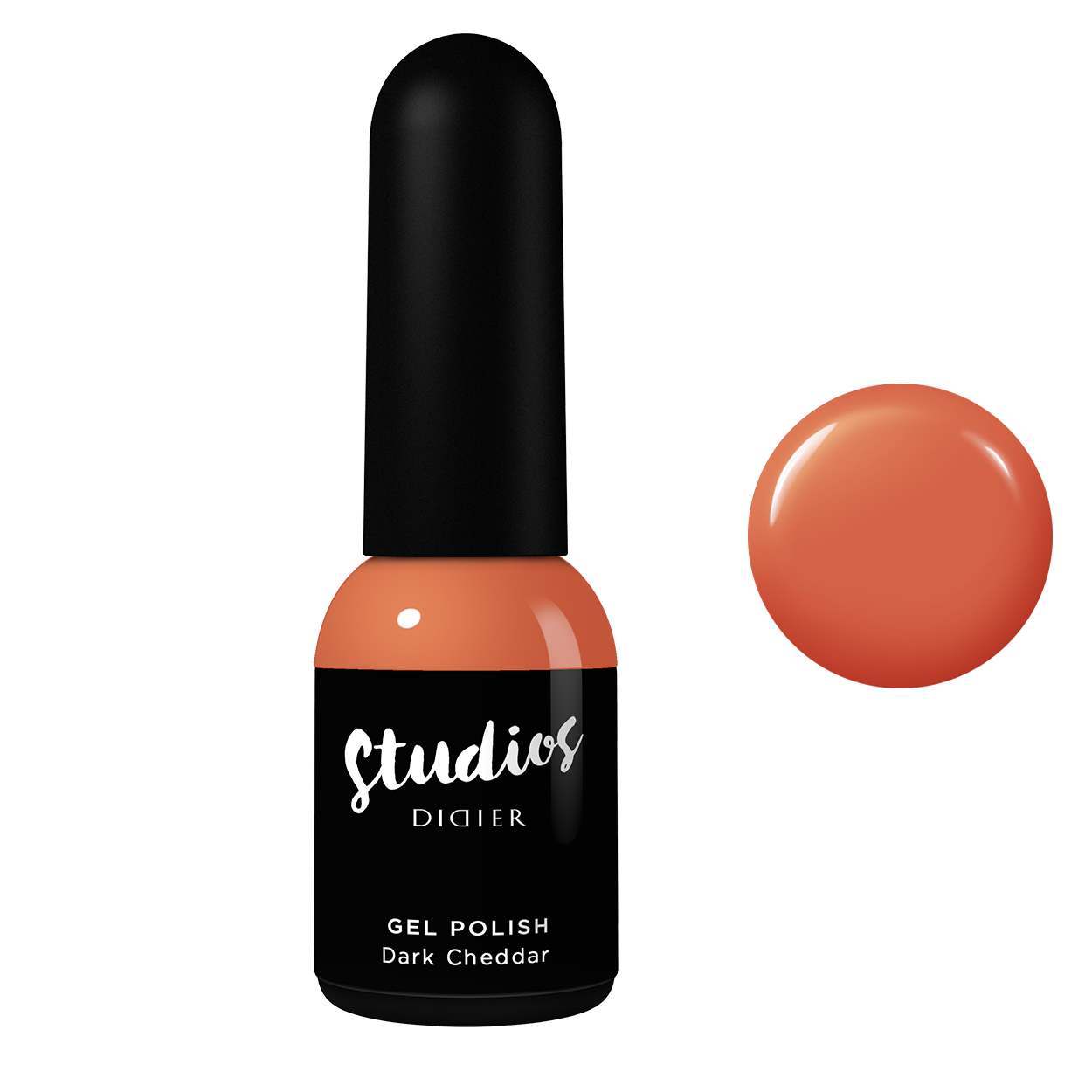 Trajni lak za nokte Studios Didier - Dark Cheddar, 8ml