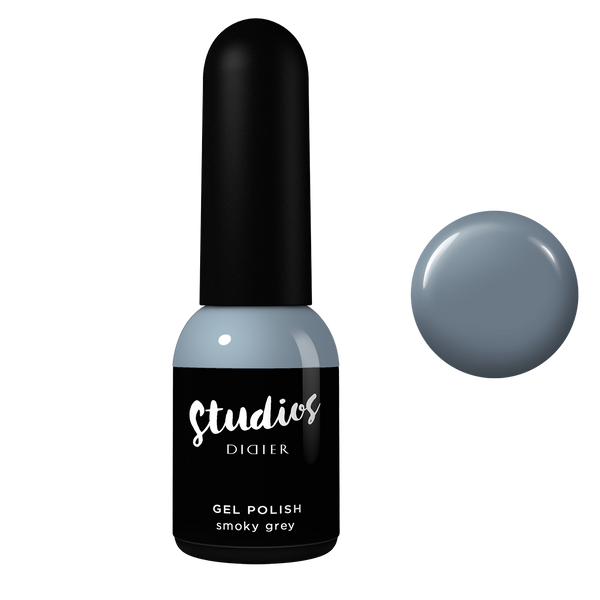 Hibridni gel lak za nokte Studios Didier - Smoky grey, 8ml