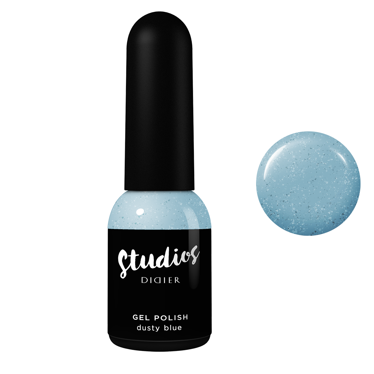 Trajni lak za nokte Studios Didier - Dusty Blue, 8ml