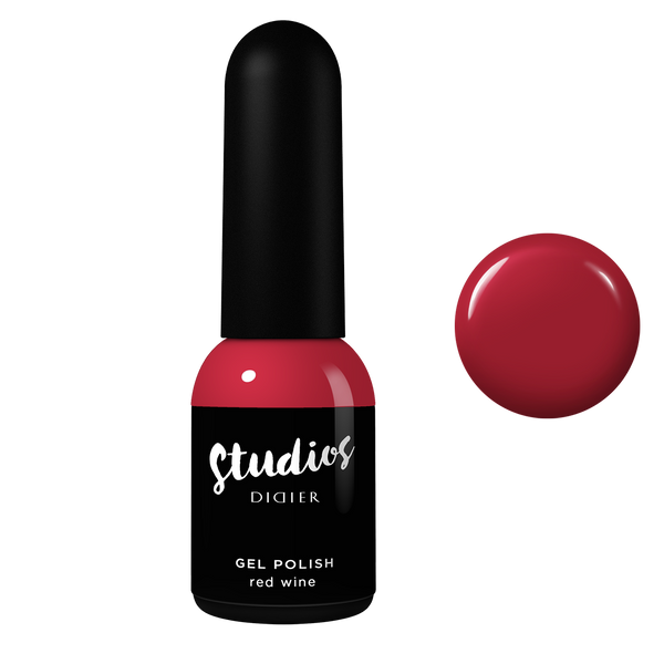 Hibridni gel lak za nokte Studios Didier - Red Wine, 8ml