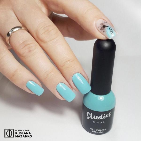Trajni lak za nokte Studios Didier - Baby Blue, 8ml