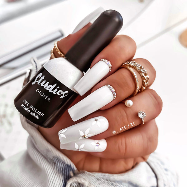 Hibridni gel lak za nokte Studios Didier - studio white, 8ml