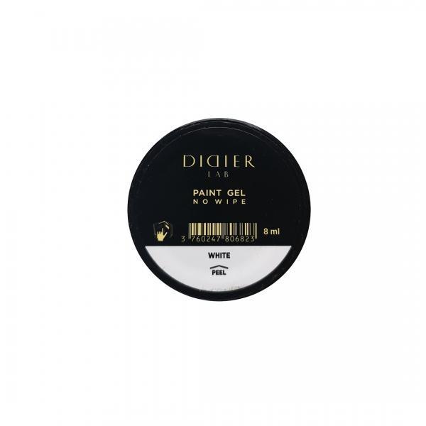No wipe paint gel "Didier lab", bijeli 8ml