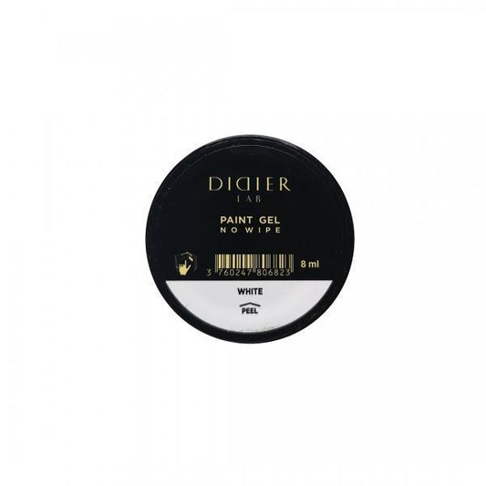 No wipe paint gel "Didier lab", bijeli 8ml