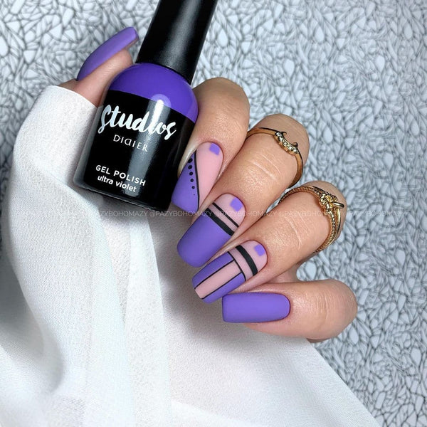 Hibridni gel lak za nokte Studios Didier - ultra violet, 8ml