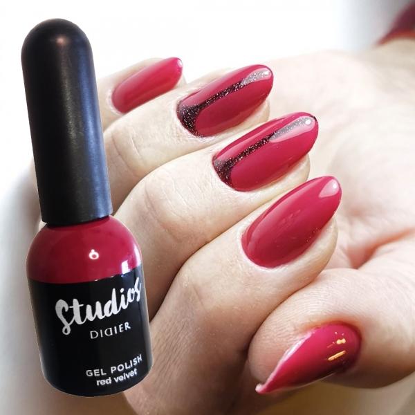 Hibridni gel lak za nokte Studios Didier - red velvet, 8ml